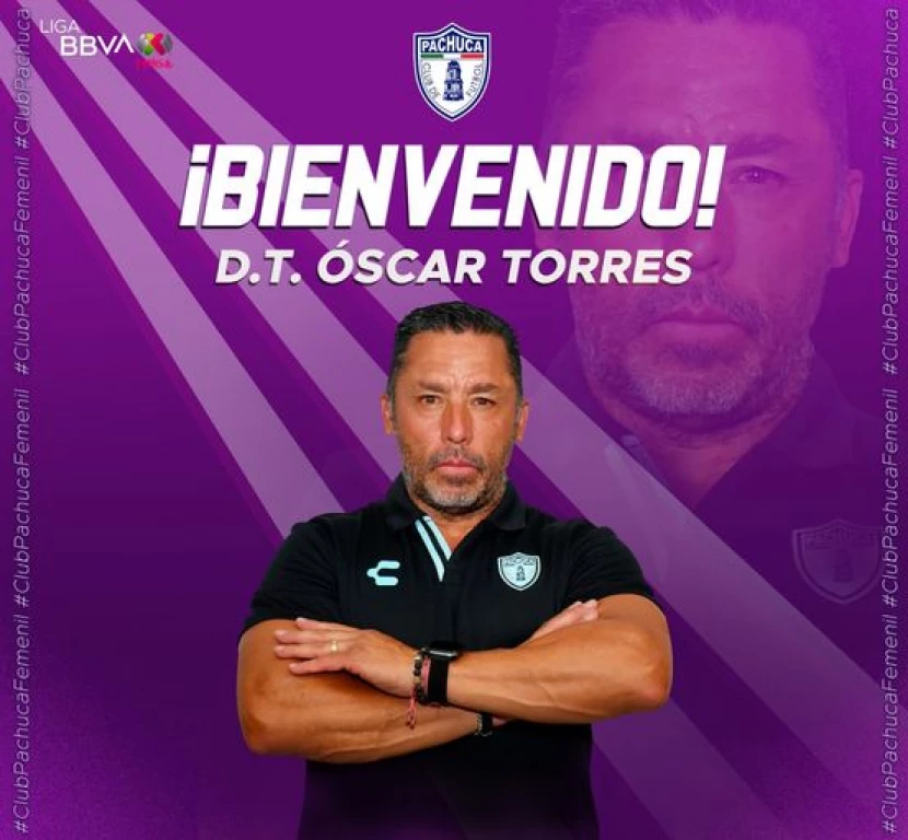 Oscar torres, nuevo entrenador del Pachuca.