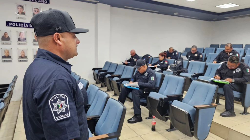 Fortalecen profesionalización y desarrollo de la Policía Municipal en Nogales