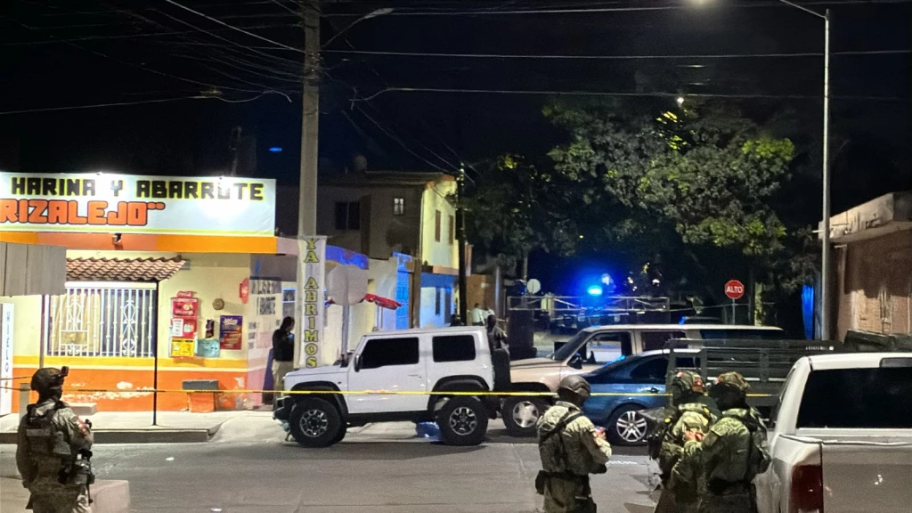 Ataque armado en fiesta deja cuatro muertos y seis heridos, en Culiacán