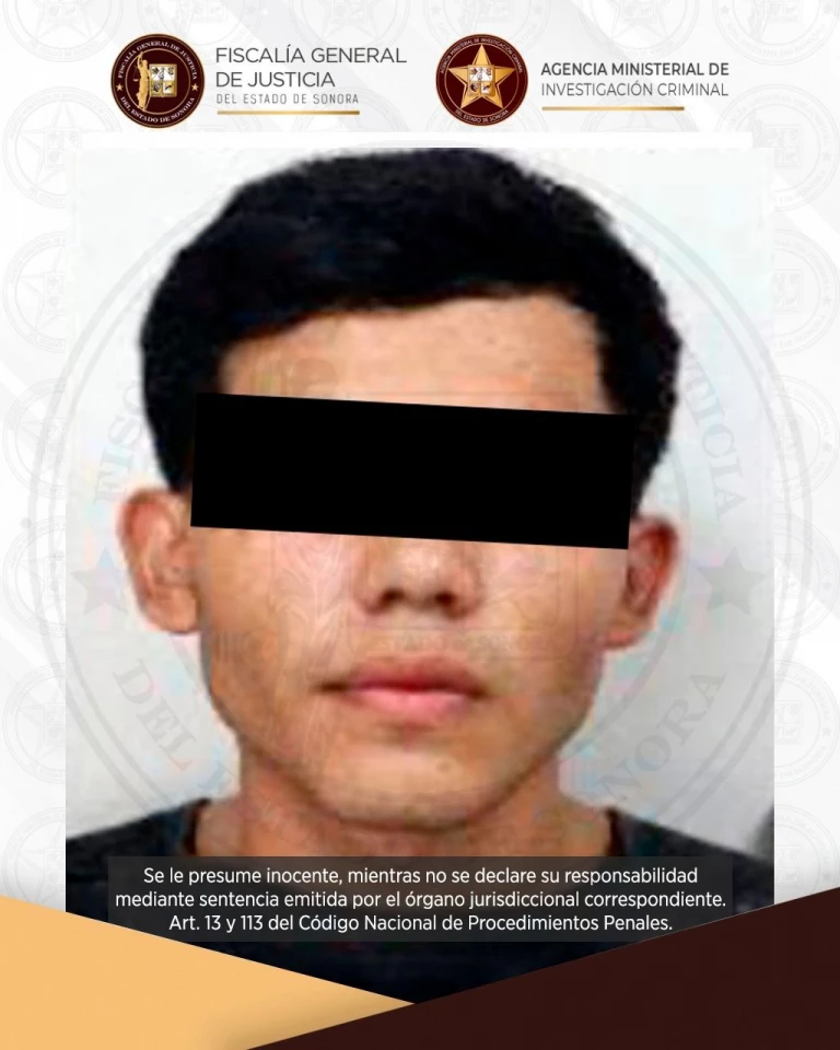 Vinculan a proceso a Denzel Vicente “N” por homicidio en Ciudad Obregón