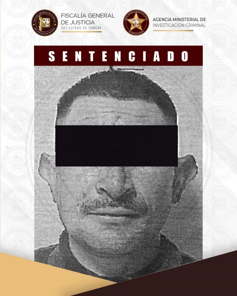 FGJES logra sentencia de 45 años de prisión por feminicidio en Ciudad Obregón