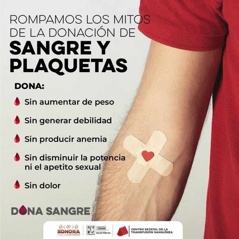Salud Sonora llama a salvar vidas con donación voluntaria de sangre
