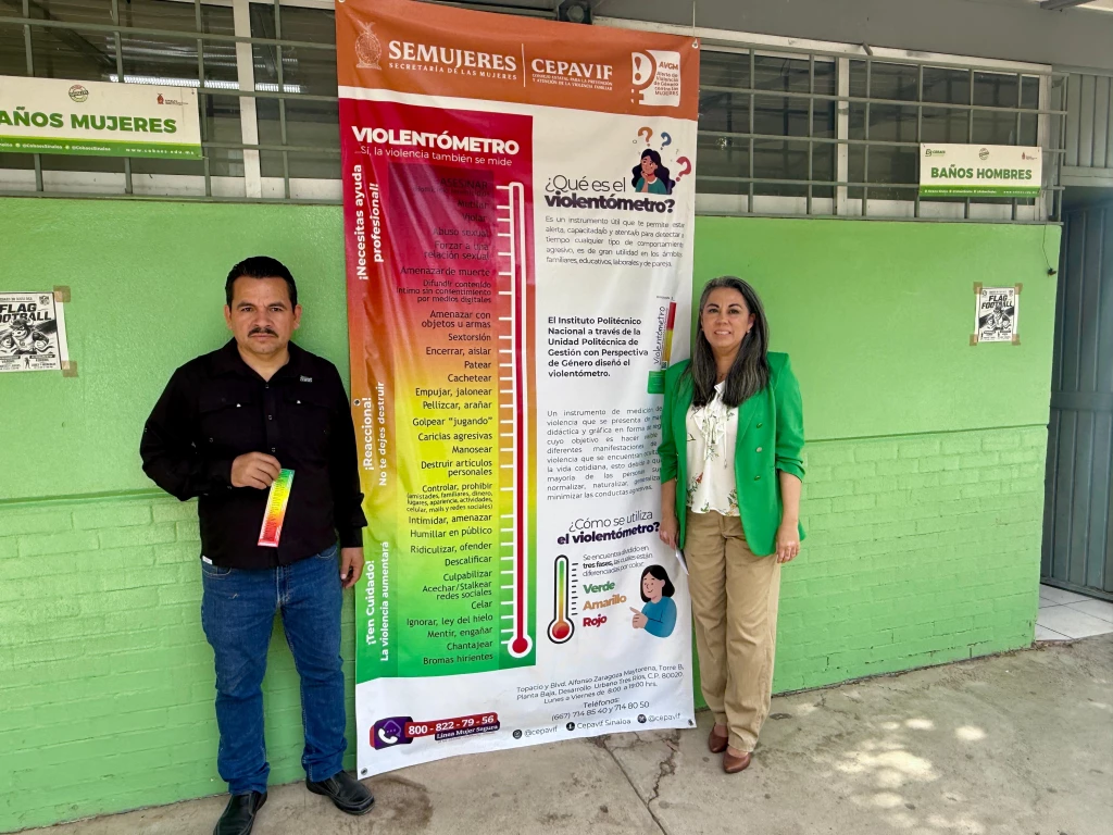 CEPAVIF instala Violentómetro y brinda capacitación en COBAES 30 de la sindicatura de Costa Rica