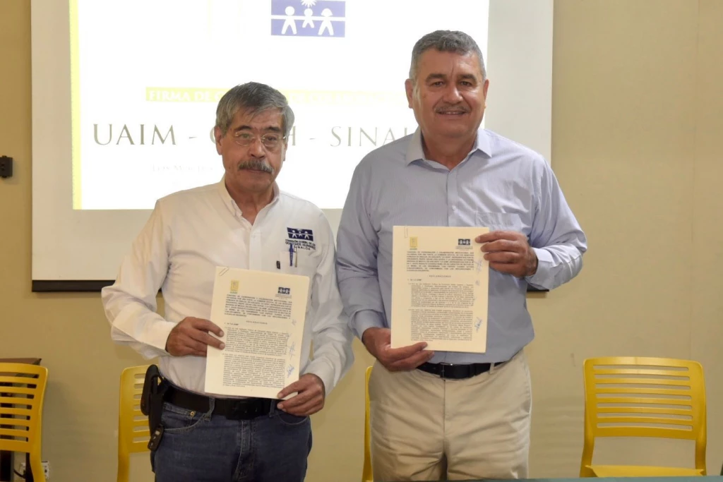 CEDH Sinaloa y la UAIM firman convenio de colaboración