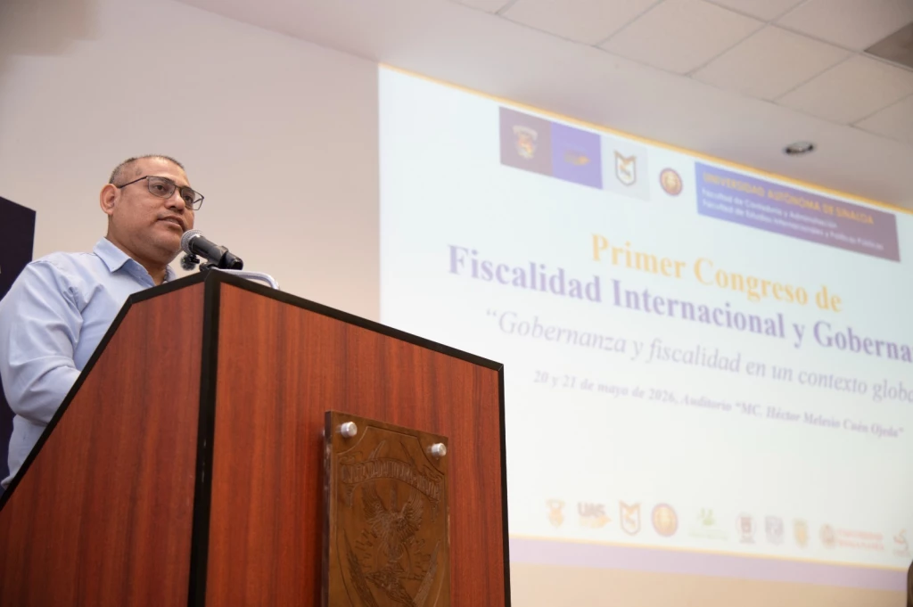 ¡Redes de colaboración científica! Inaugura la UAS el Primer Congreso de Fiscalidad Internacional y Gobernanza, con la participación de cinco países