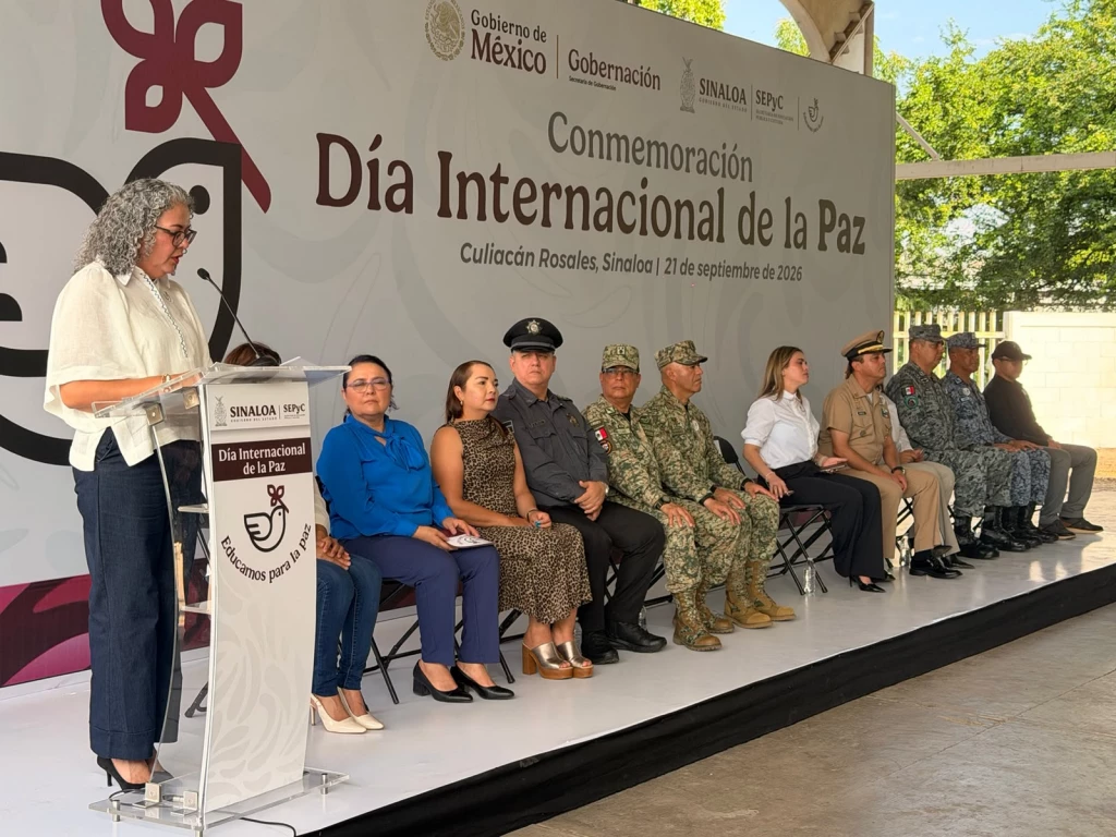 Conmemoran el Día Internacional de la Paz