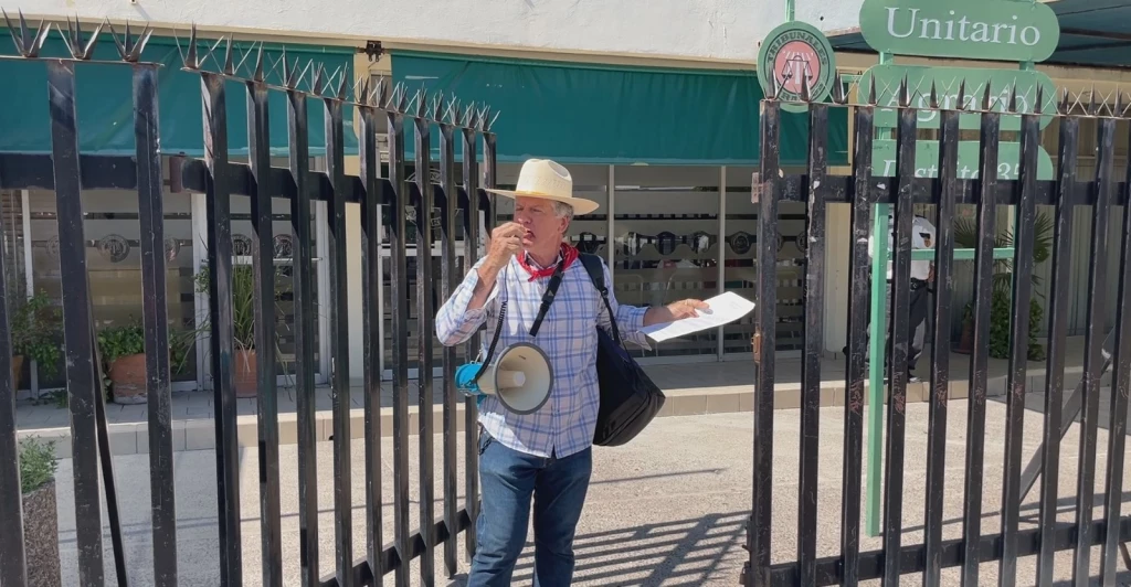 Se manifiesta en Ciudad Obregón por lentitud e imparcialidad en el Tribunal Agrario