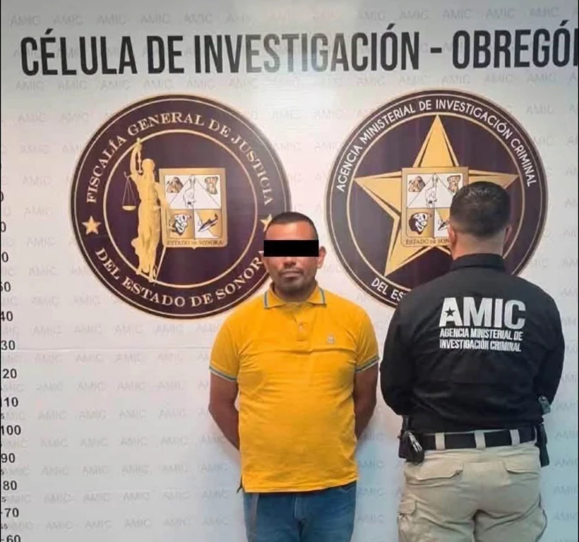 Detienen a "El Duke" por feminicidio y doble homicidio perpetrado en panteón de Cajeme