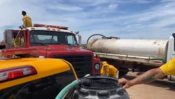 Incendio devasta manglares en las dunas del Tambor, Navolato