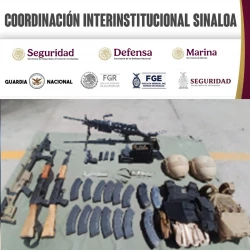 Aseguramiento de armas y equipo táctico