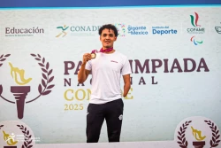 Miguel López, paranadador sonorense, apunta a las grandes ligas internacionales