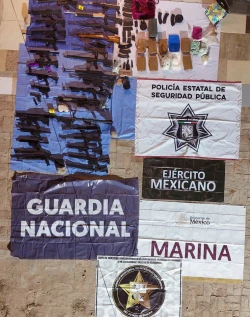 Golpe certero al crimen organizado en San Luis Río Colorado: aseguran arsenal, droga y vehículos robados