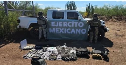 Mesa Estatal de Seguridad de Sonora asegura más de 5 millones de dosis de droga y detiene a 120 personas