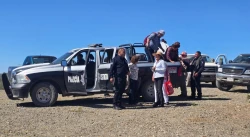 Refuerza Policía Estatal acciones de prevención del delito en Pitiquito