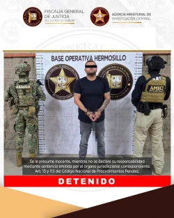 Operativo conjunto AMIC–SEMAR logra la captura de objetivo prioritario en Nogales