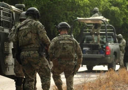 Fuerte operativo en el centro de Navolato deja dos detenidos