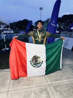 Alumno de Cobach Sonora se corona campeón en Juegos Escolares Centroamericanos y del Caribe