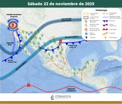 Podría llegar la primera tormenta invernal del 2025 a sonora frío intenso, lluvias y posible nieve en zonas montañosas durante el fin de semana