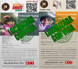 Localizan sanas y salvas a madre e hija reportadas como ausentes en Hermosillo