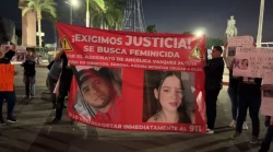 Se manifiestan en Ciudad Obregón pidiendo justicia para Angélica Lourdes, víctima de feminicidio
