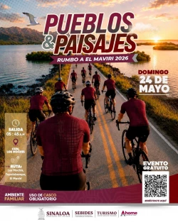 SEBIDES, SSP Sinaloa y H. Ayuntamiento de Ahome coordinan operativo para la rodada “Pueblos y Paisajes: Rumbo a El Maviri”