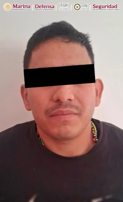 Autoridades Federales y Estatales detienen en Baja California a un hombre con orden de aprehensión por homicidio