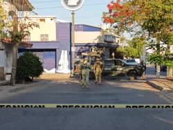 Dos personas fueron ejecutadas a balazos en el fraccionamiento Santa Rocío, en Culiacán