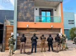 FGR y SSPC aseguran sustancia con fentanilo y precursores químicos en Culiacán, Sinaloa