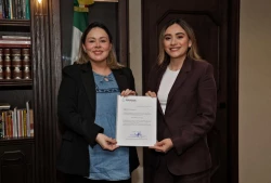 Toma protesta gobernadora Yeraldine a Brenda García Félix