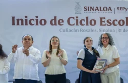 Inauguran ciclo escolar 2026-2027 del nivel básico