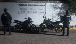 El Grupo de Coordinación Interinstitucional recuperó, tres vehículos robados 