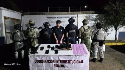 El Grupo Interinstitucional detuvo a un civil en Culiacán 