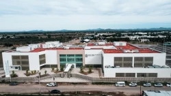 Protestan en Navojoa para exigir la conclusión del nuevo hospital del IMSS y contratación de especialistas